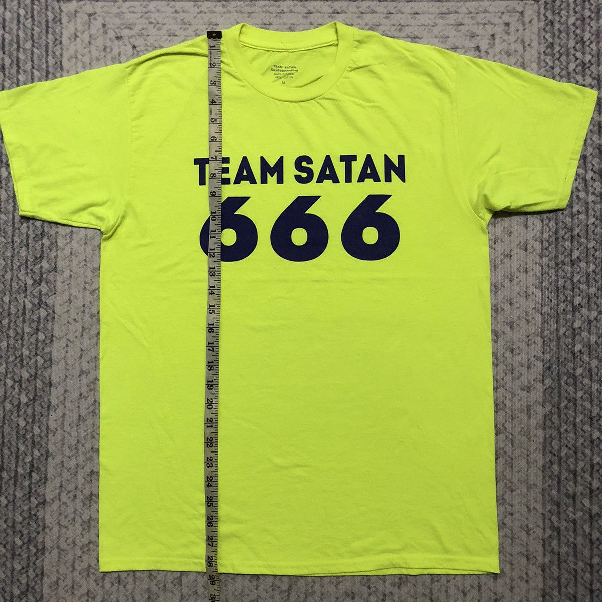 Other Rare Team Satan ‘666’ Skateboarding Tees Size US M / EU 48-50 / 2 - 11 Thumbnail