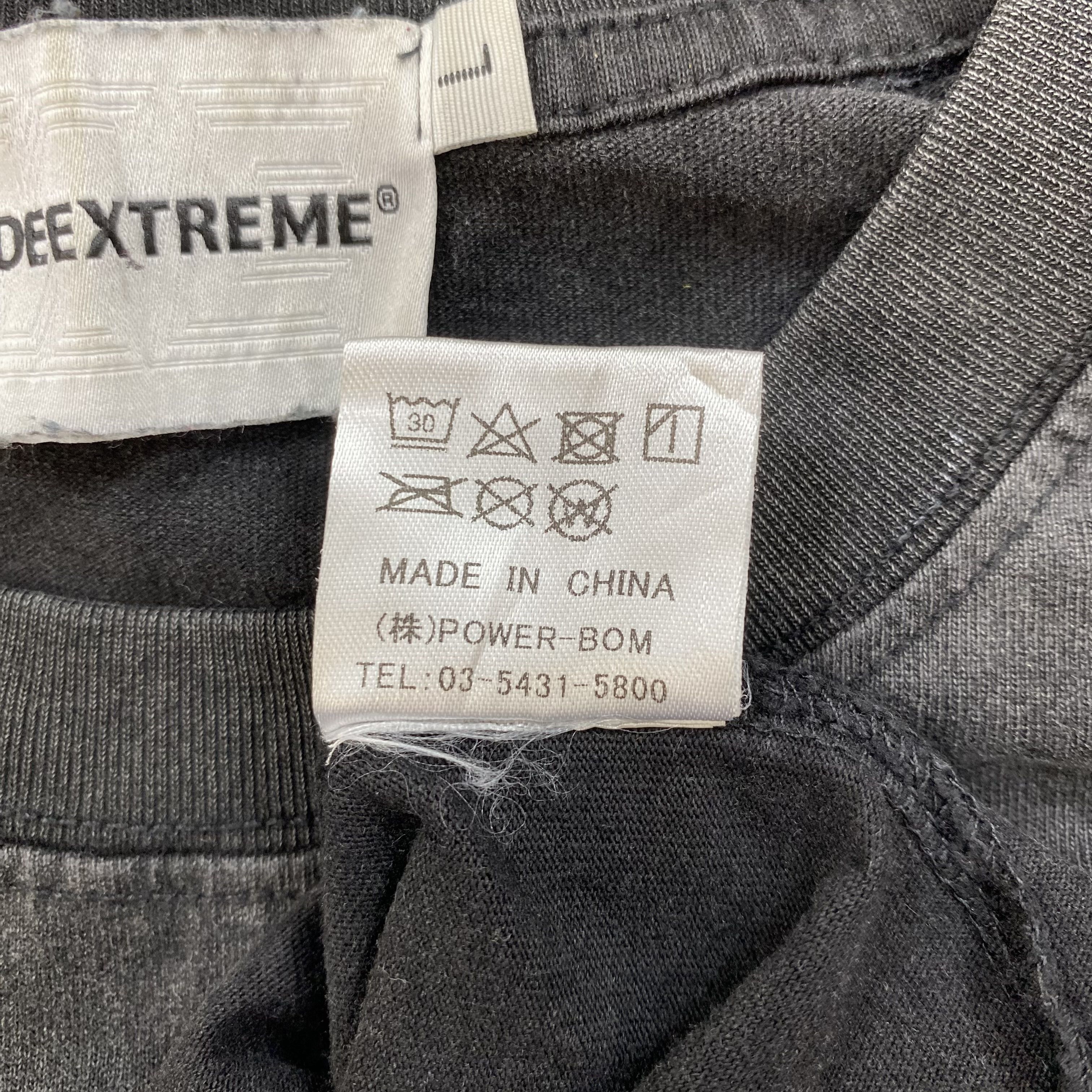 Japanese Brand Made extreme tshirt-N018 Size US XL / EU 56 / 4 - 8 Thumbnail