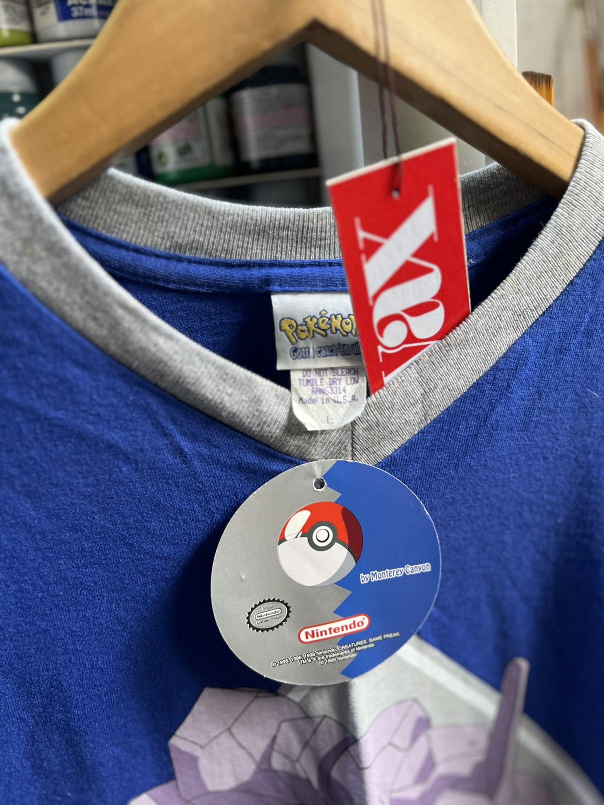 Pokemon Onix pokemon Shirt Special Edition Sports Series Size US M / EU 48-50 / 2 - 5 Thumbnail