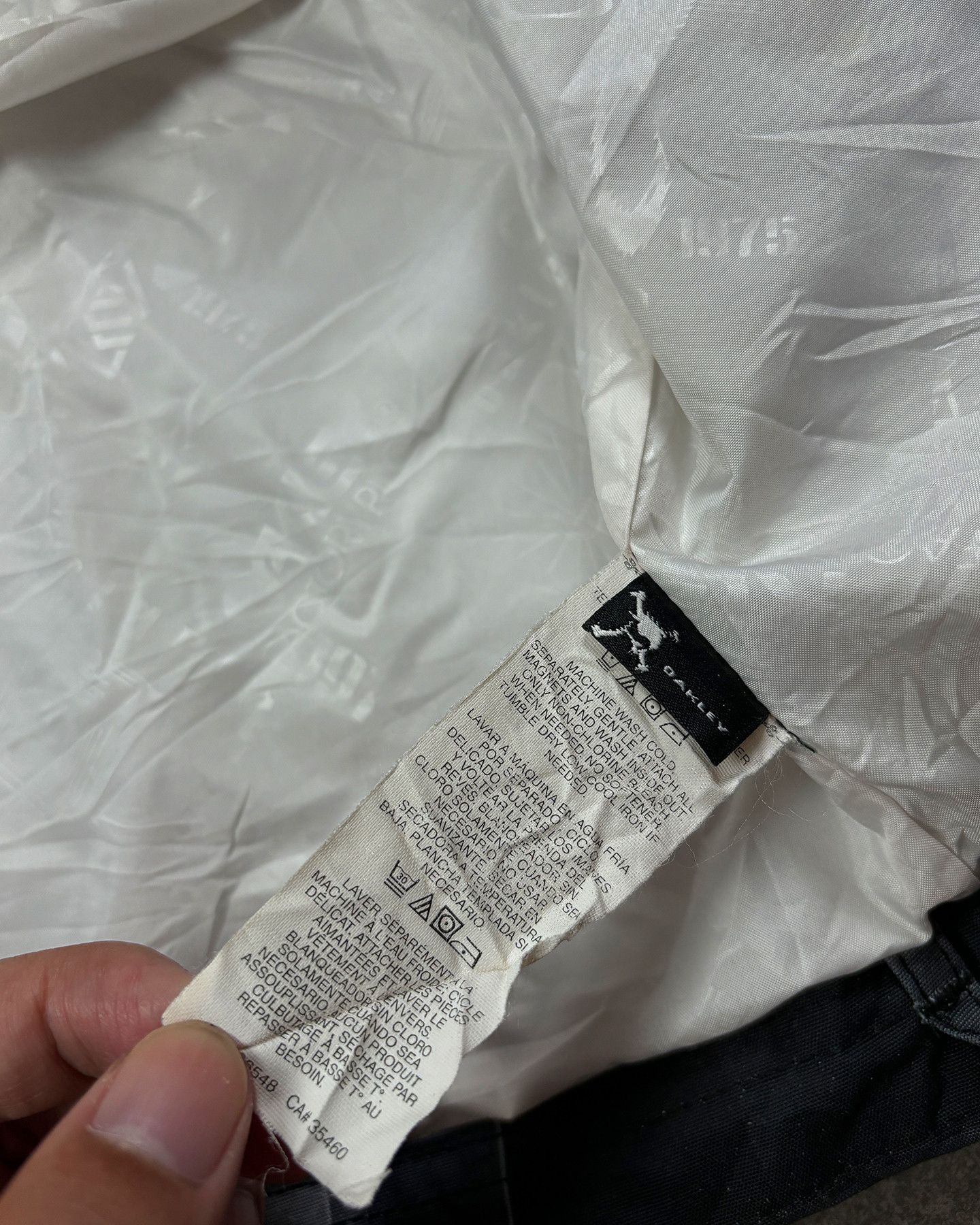 Oakley Vintage Oakley Software Ventilated Jacket Geometric AOP Size US M / EU 48-50 / 2 - 9 Thumbnail