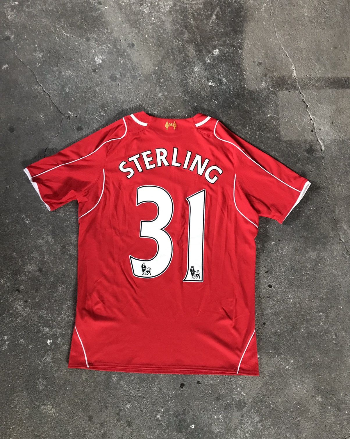 Liverpool No31 Sterling Away Jersey