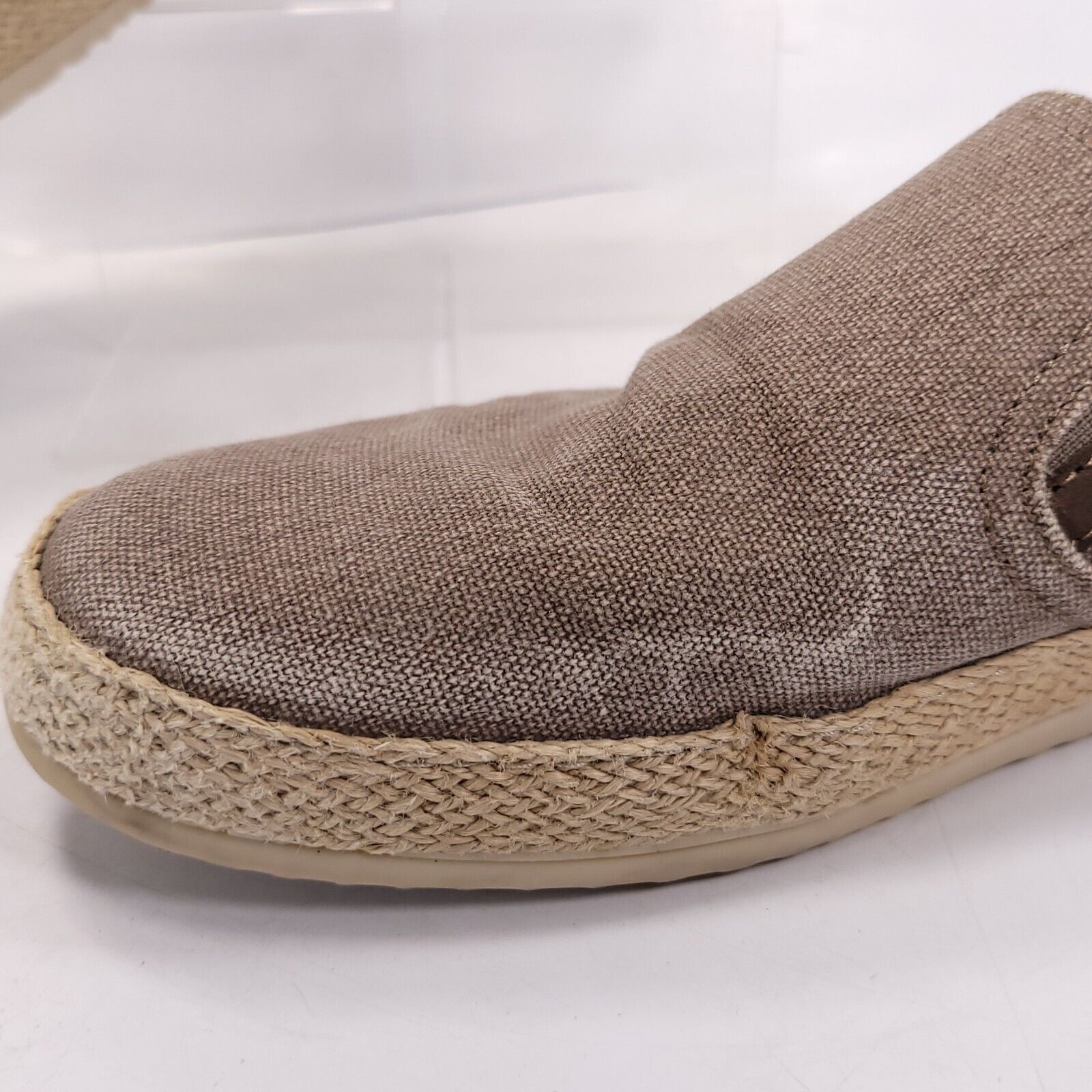 Geox Goex Espadrilles Flat Womens Size 10 40 U52B7B Brown Beige Size US 10 / IT 40 - 10 Thumbnail