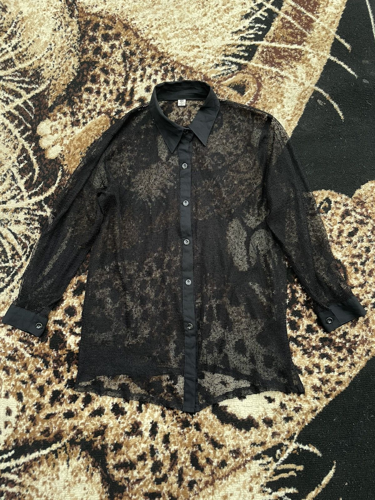 Hysteric Glamour ❤️‍🔥BINDING OFFER❤️‍🔥 Japanese Mesh Shirts Size US L / EU 52-54 / 3 - 1 Thumbnail