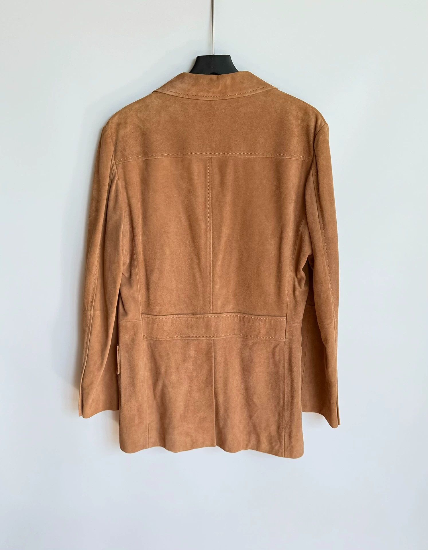 Gucci Gucci Suede Blazer Jacket - Size 48 Size US M / EU 48-50 / 2 - 3 Thumbnail