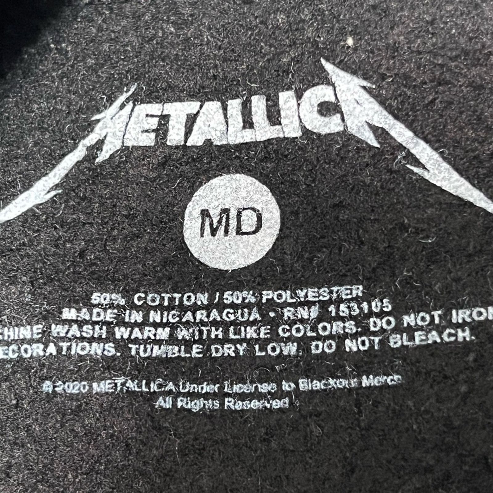 Metallica Metallica Sweatshirt Blaisdell Arena Black Crewneck RARE Size US M / EU 48-50 / 2 - 5 Thumbnail
