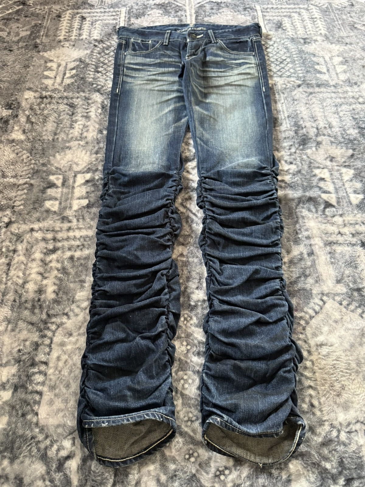 Hysteric Glamour Murder License Japan Tornado Stacked Skinny Jeans Size US 28 / EU 44 - 1 Thumbnail