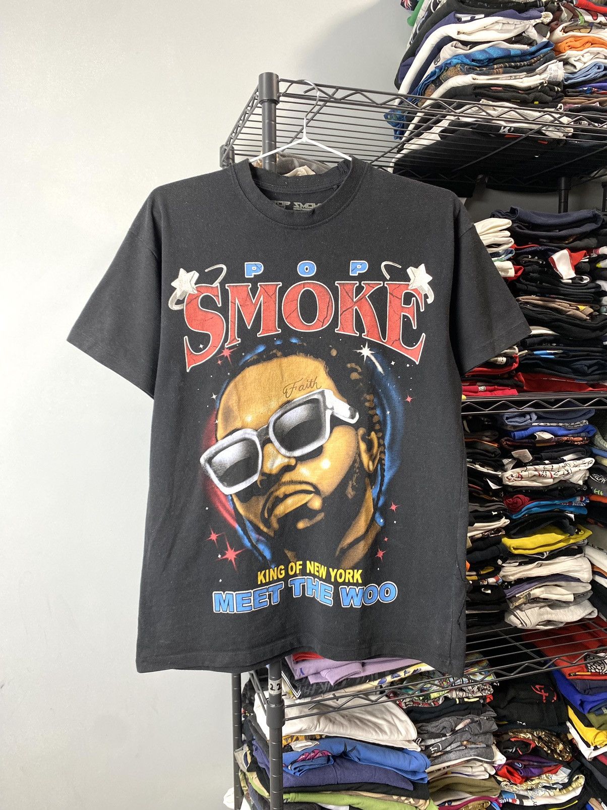 Rap Tees Pop Smoke Meet The Woo T Shirt Rap Hip Hop Drill Size US M / EU 48-50 / 2 - 1 Thumbnail