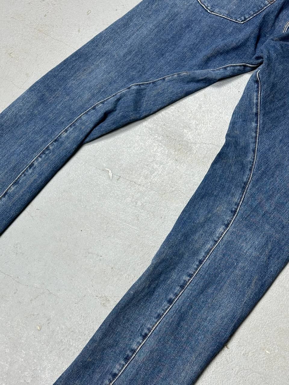 Levi's × Vintage Levi's Engineered Jeans Asymmetrical Denim Jeans Arc Fit Size US 33 - 13 Thumbnail