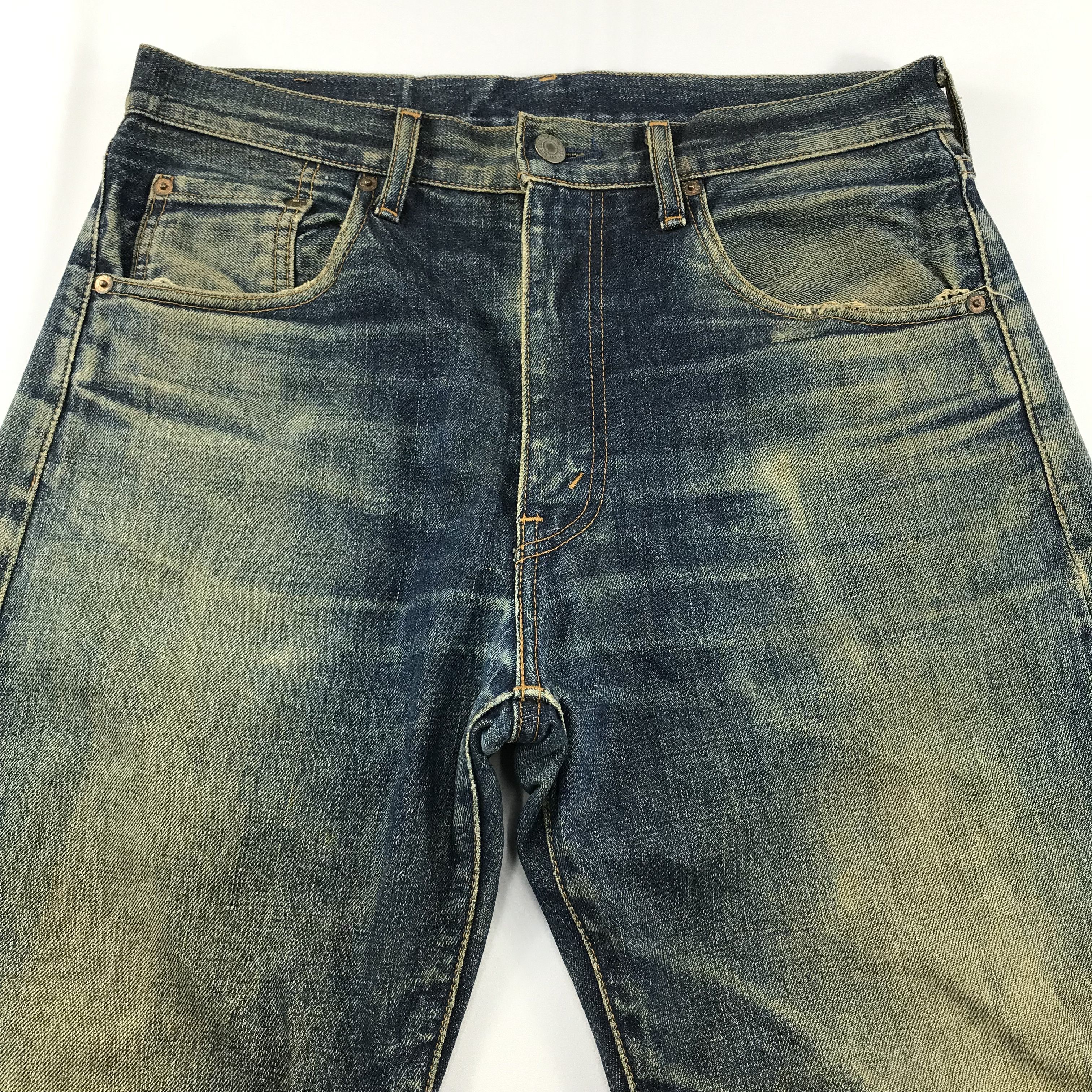 Levi's Vintage Levi's 502 Big E Selvedge Denim Jeans KJ3461 Size US 32 / EU 48 - 3 Thumbnail