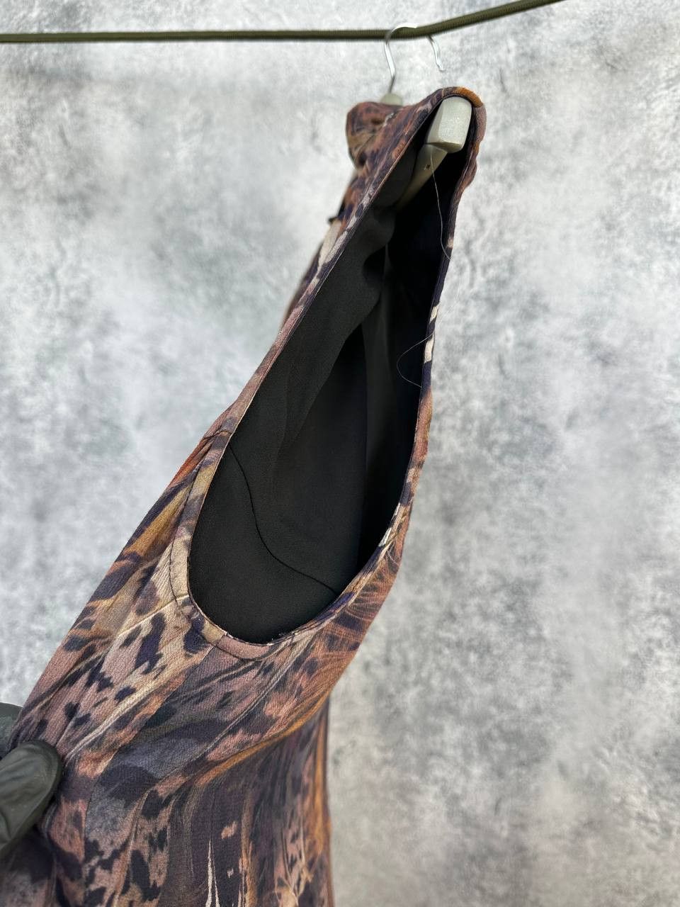 Allsaints AllSaints Darley Fusion Feather Print Ruffle Mini Dress Boho Size M / US 6-8 / IT 42-44 - 10 Thumbnail