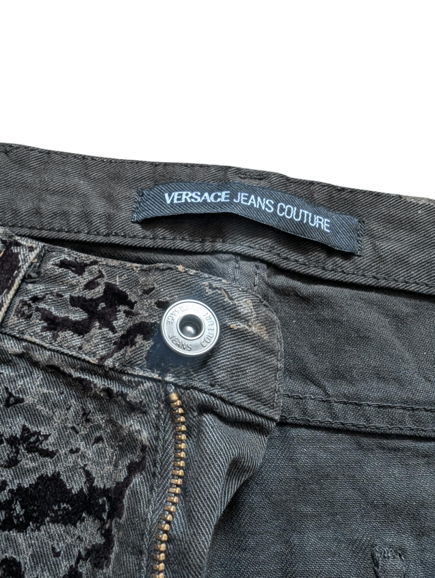Versace Versace Bloody Jeans Size US 33 - 5 Thumbnail