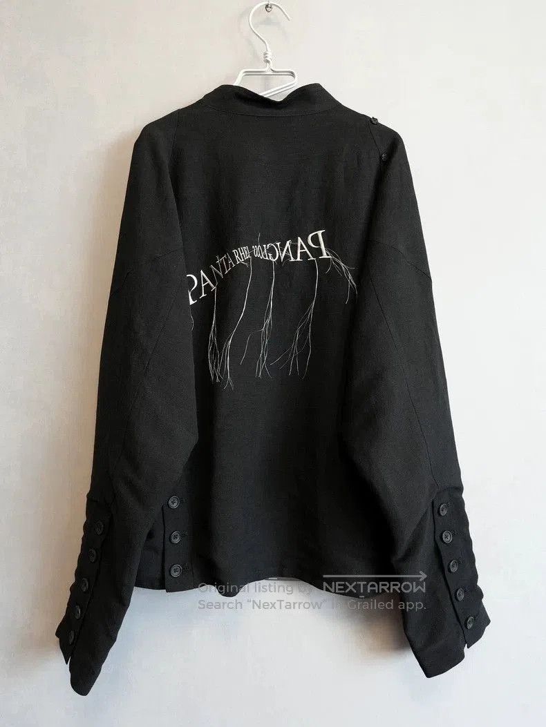 Yohji Yamamoto Yohji Yamamoto Pleated Embroidered Jacket-dmc. Size US M / EU 48-50 / 2 - 5 Thumbnail