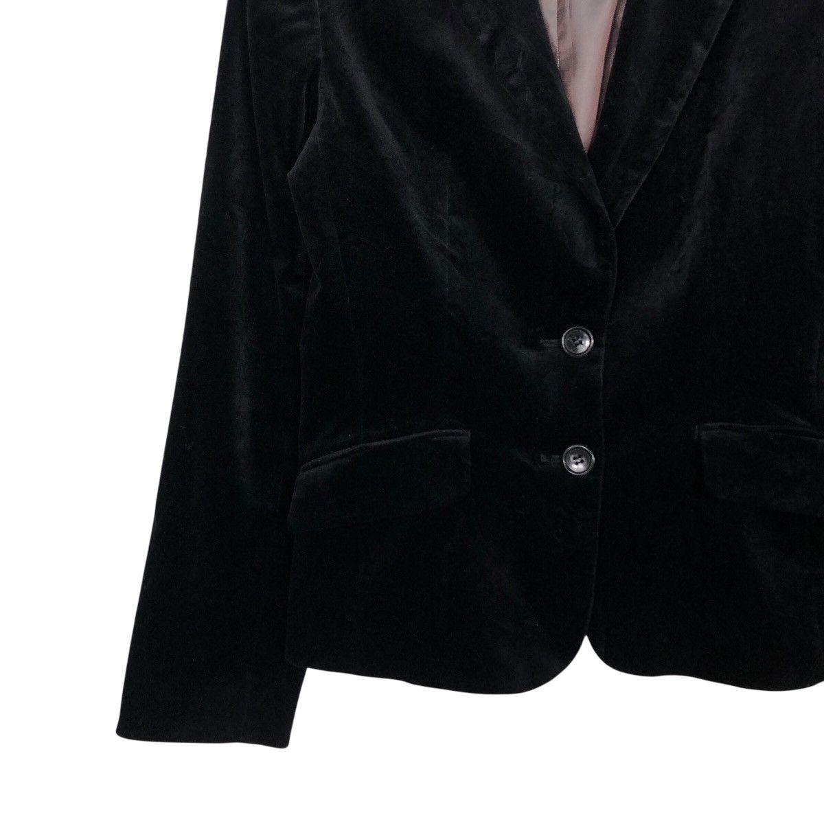 Michel Klein 📌Vintage Cropped Biker Jacket Michel Klein Paris Size M / US 6-8 / IT 42-44 - 5 Thumbnail