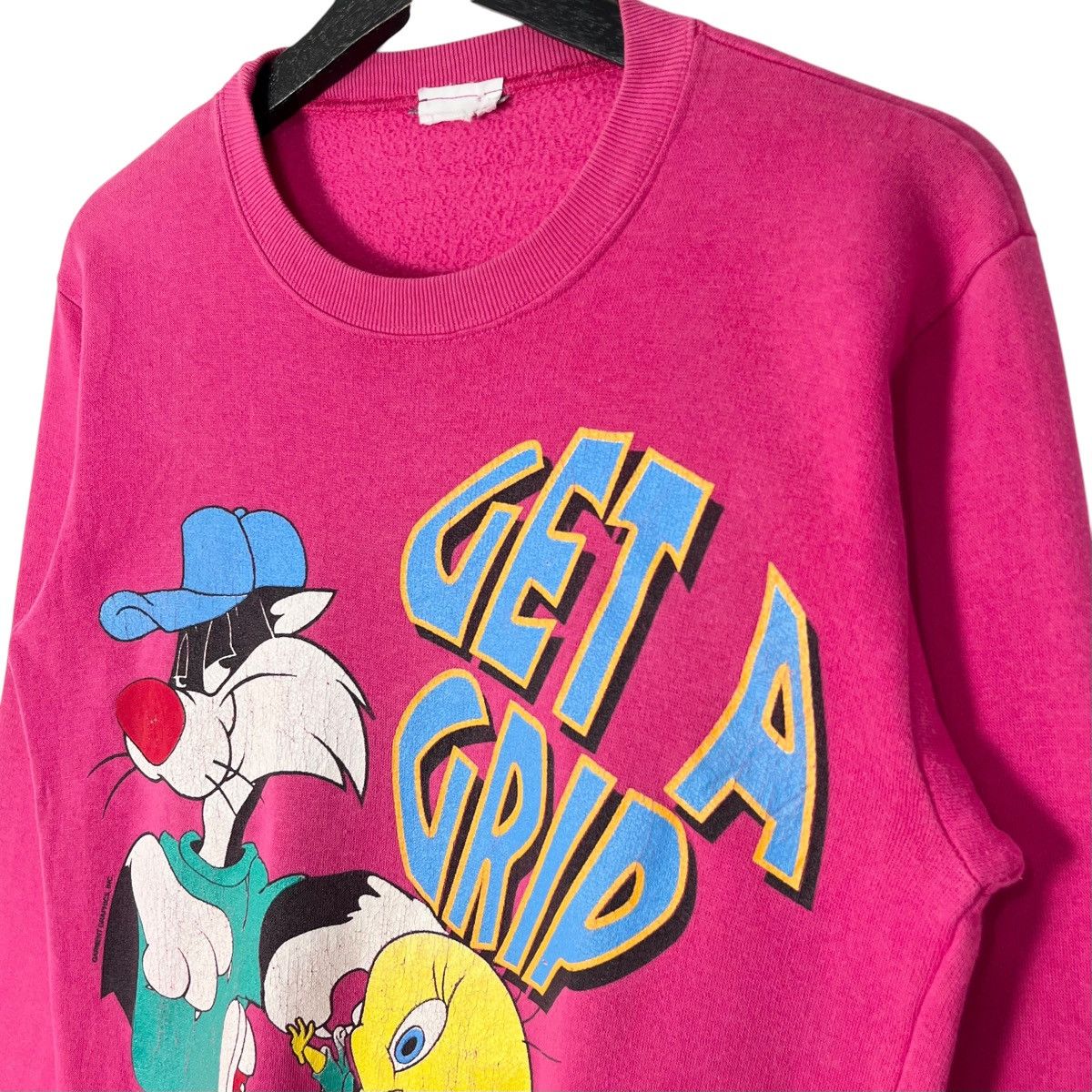 Cartoon Network × Vintage × Warner Bros Vintage 1996 Warner Bros Sylvester & Tweety Sweatshirt Size US S / EU 44-46 / 1 - 2 Thumbnail