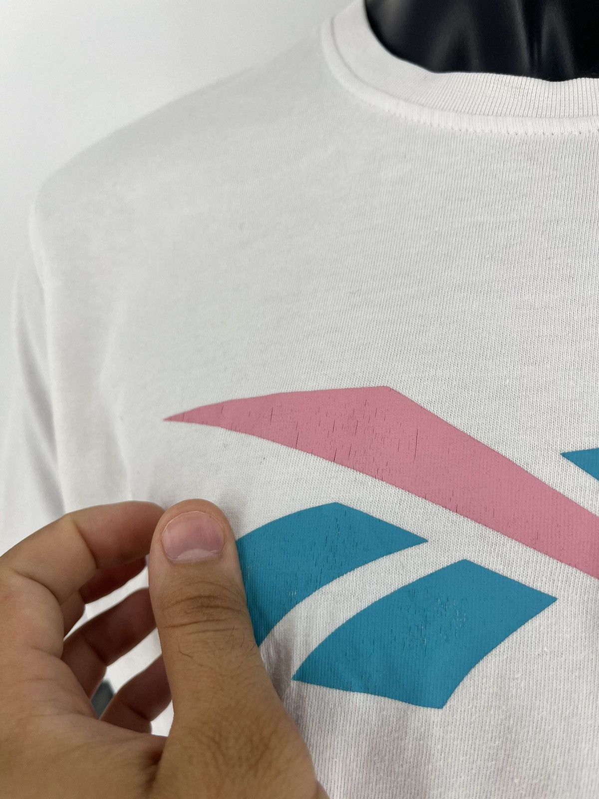 Reebok × Vintage Reebok Vintage 90s Big Logo T-Shirt Sportwear Style Size US XL / EU 56 / 4 - 7 Thumbnail
