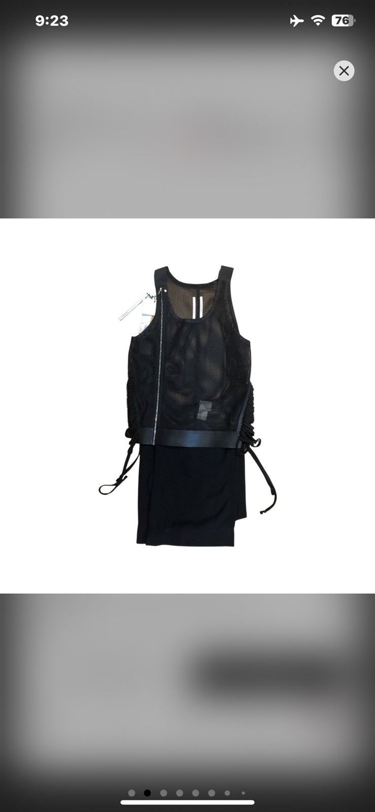 Rick Owens Rick Owens 14ss Vicious RU14S1100-NGW | Grailed
