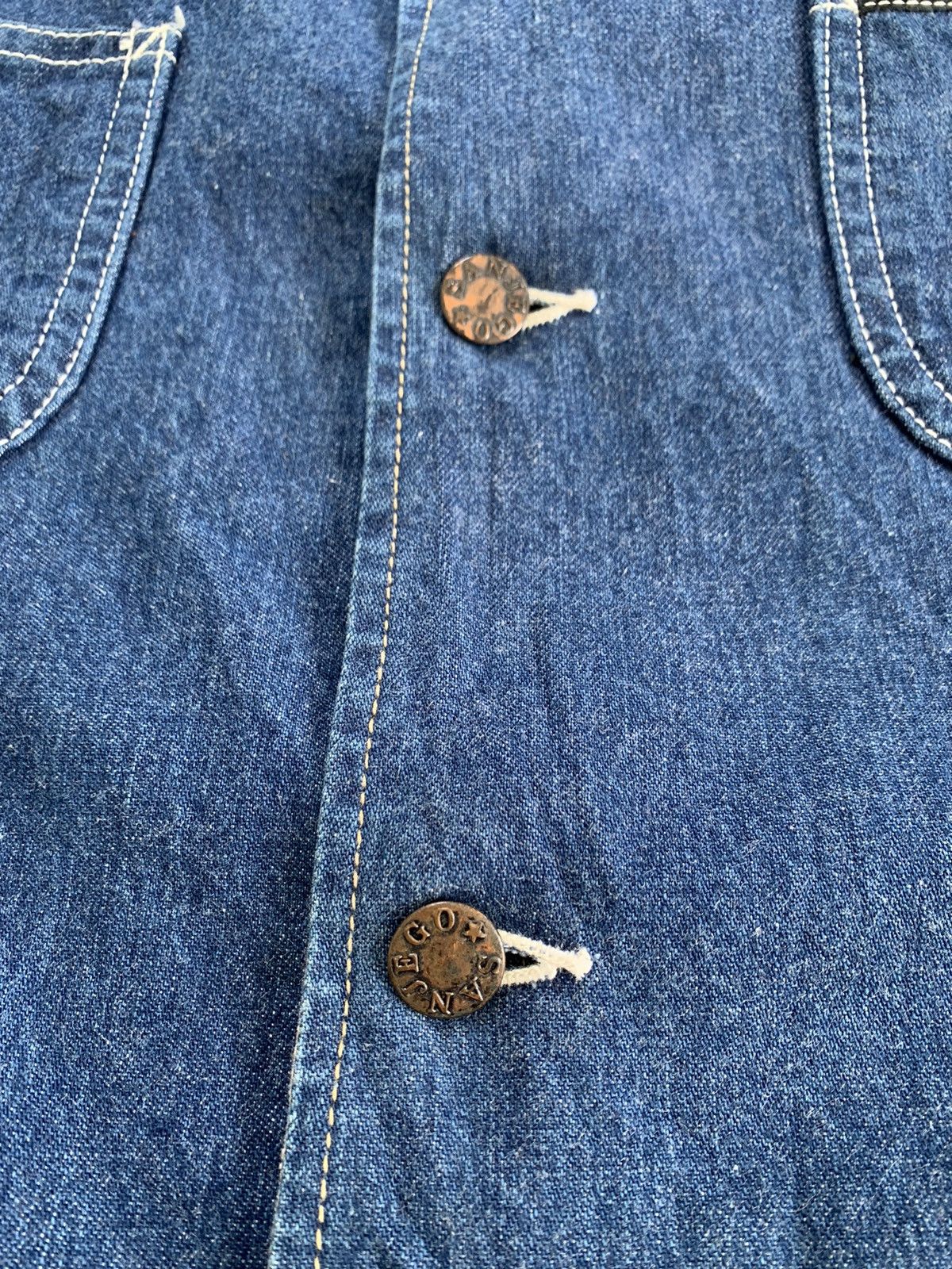 Indigo Sanjego Genuine Indigo Denim Jacket Size US L / EU 52-54 / 3 - 6 Thumbnail