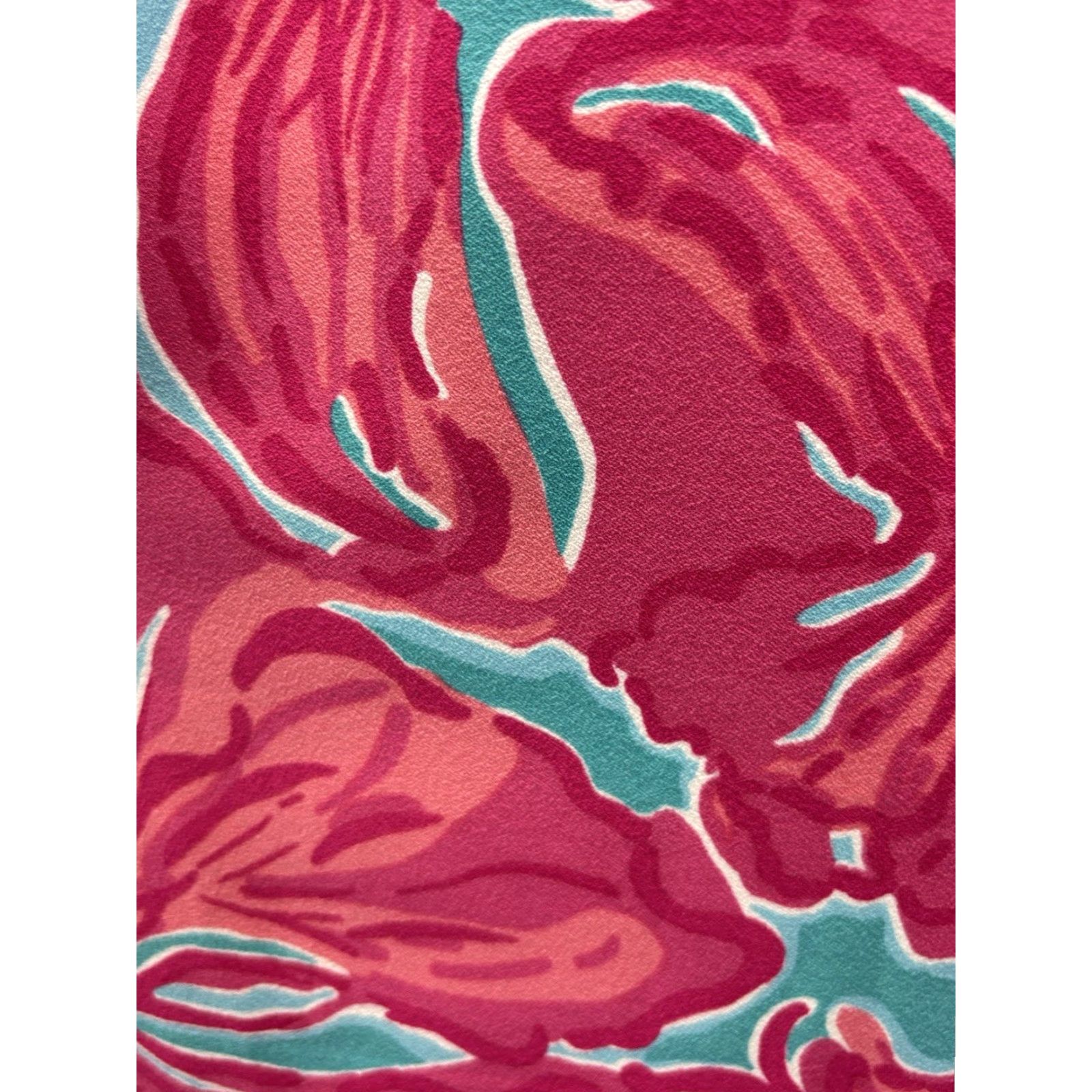 Lilly Pulitzer Lilly Pulitzer Pink Arielle Dress Size Medium Sea Blue Flirty Sea Print Tunic Size M / US 6-8 / IT 42-44 - 7 Thumbnail