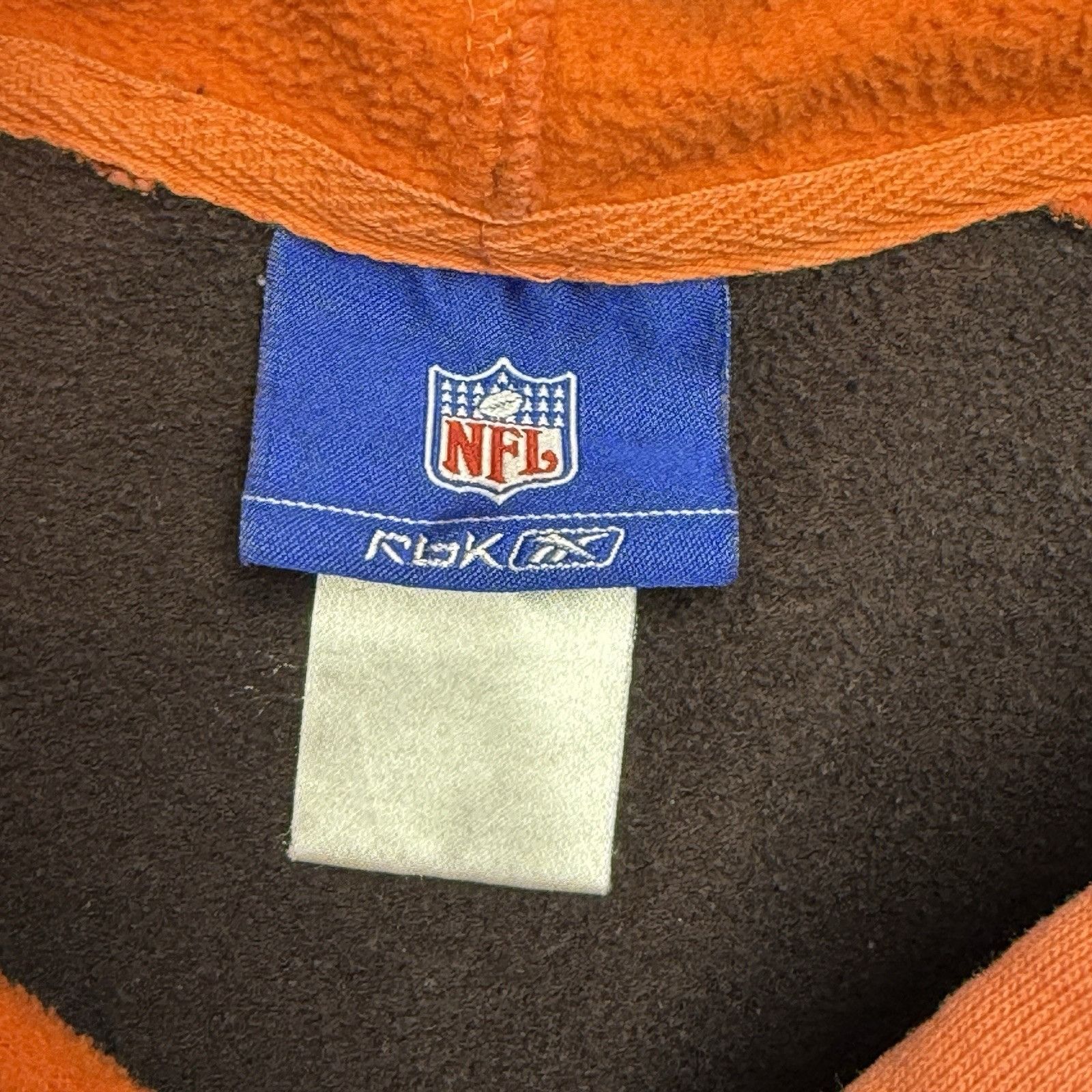 NFL × Reebok × Vintage Vintage Cleveland Browns Hoodie Sweatshirt Mens XL Reebok NF Size US XL / EU 56 / 4 - 17 Thumbnail