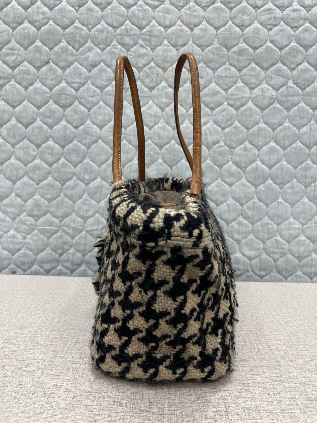 Tsumori Chisato 🔥🔥🔥ARCHIVE TSUMORI CHISATO ISSEY MIYAKE TWEED BAGS Size ONE SIZE - 4 Thumbnail