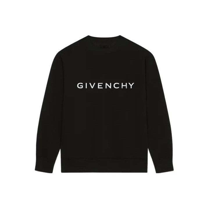 Givenchy Givenchy FW22 Classic Letter Print Crewneck Sweatshirt Size US L / EU 52-54 / 3 - 1 Thumbnail