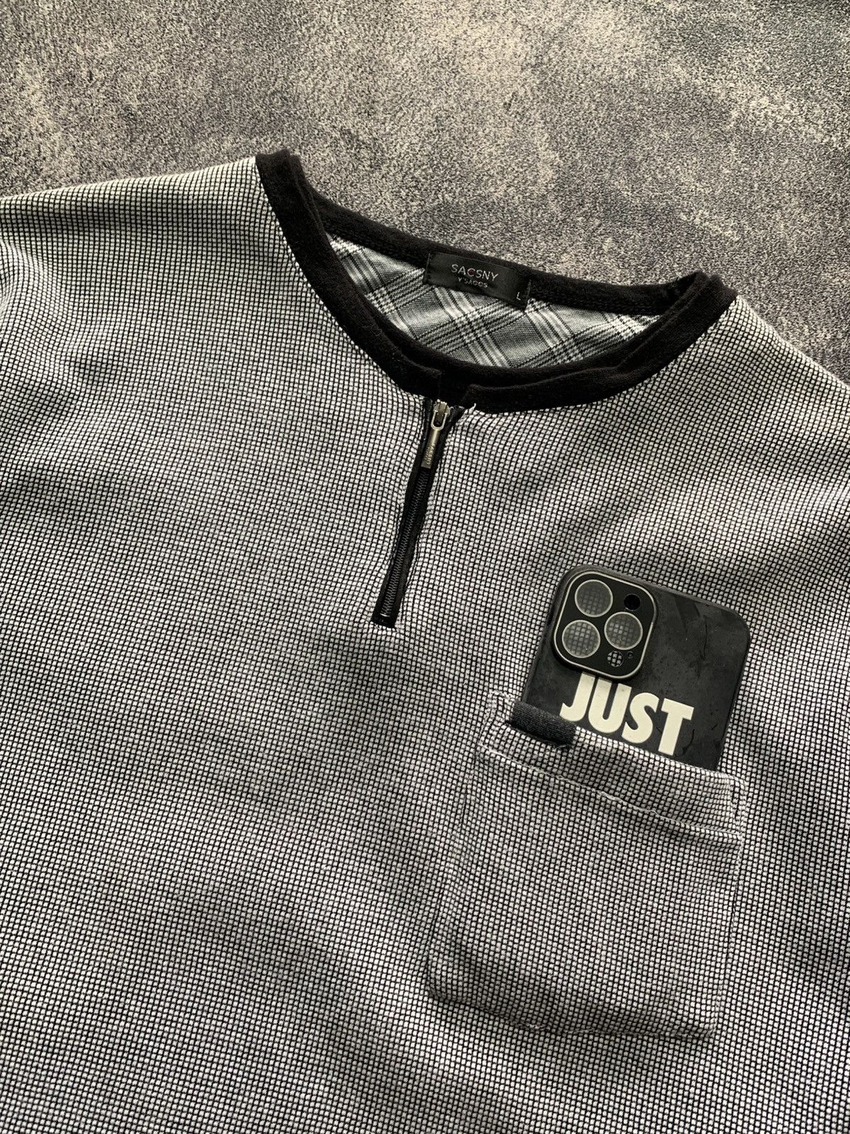 Yohji Yamamoto Archive Waffle SACSNY Y’SACCS Yohji Yamamoto Size US L / EU 52-54 / 3 - 2 Thumbnail