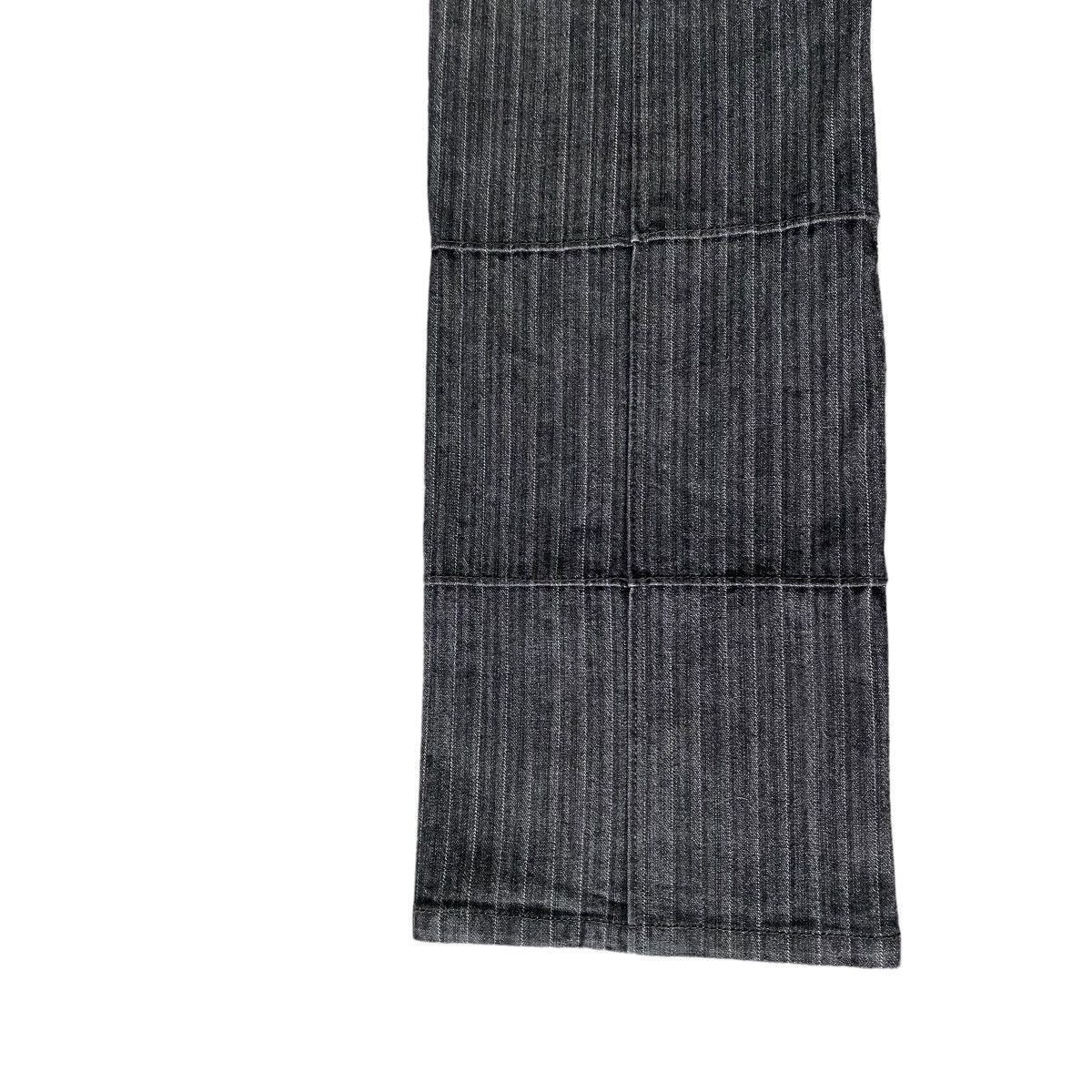 Michel Klein MK Klein Denim Striped General Worker Jeans Size US 30 / EU 46 - 14 Thumbnail