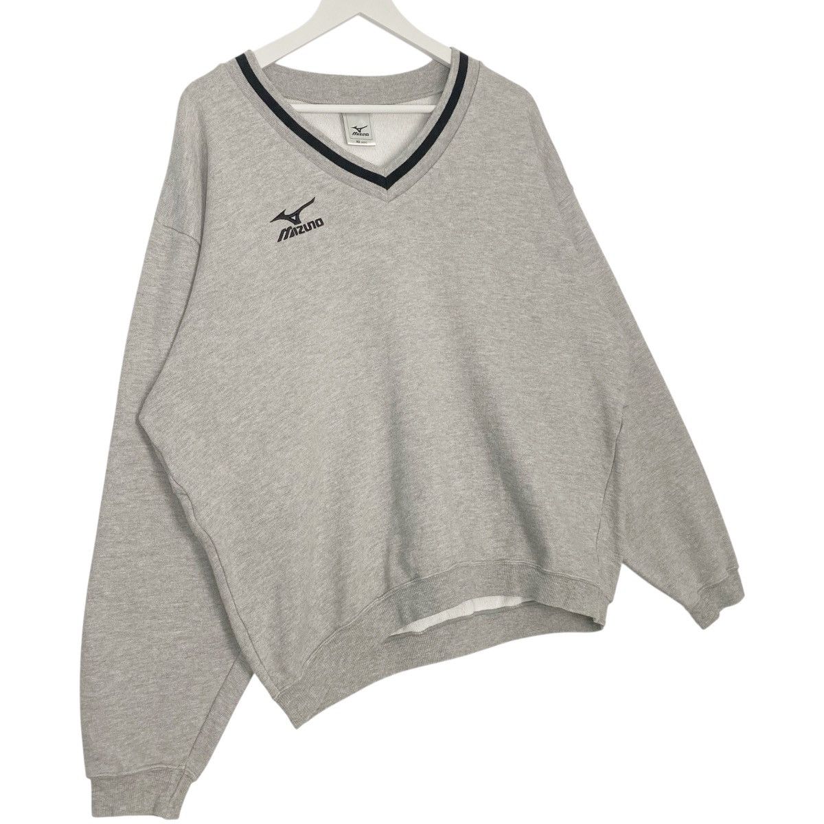 Vintage Vintage Mizuno Crewneck Sweatshirt Grey Pullover Size L Size US L / EU 52-54 / 3 - 3 Thumbnail