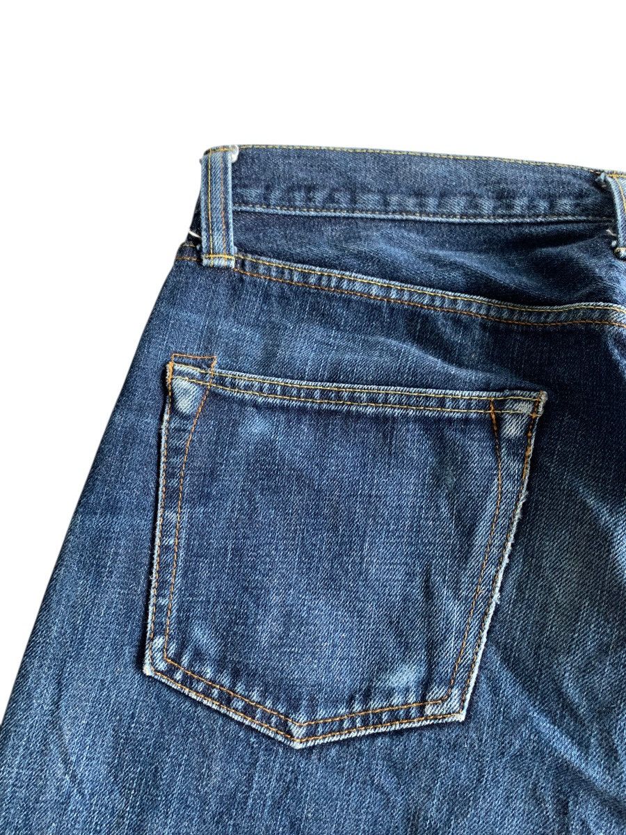 KOJIMA GENES KOJIMA SELVEDGE BUTTON FLY FADED JAPANESE DISTRESSED DENIM Size US 30 / EU 46 - 8 Thumbnail