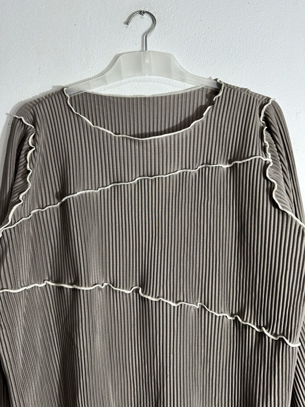 Japanese Brand 2000s UNDEFINED PLEATS LUTIQUE ISSEY MIYAKE YOHJI STYLE Size L / US 10 / IT 46 - 4 Thumbnail