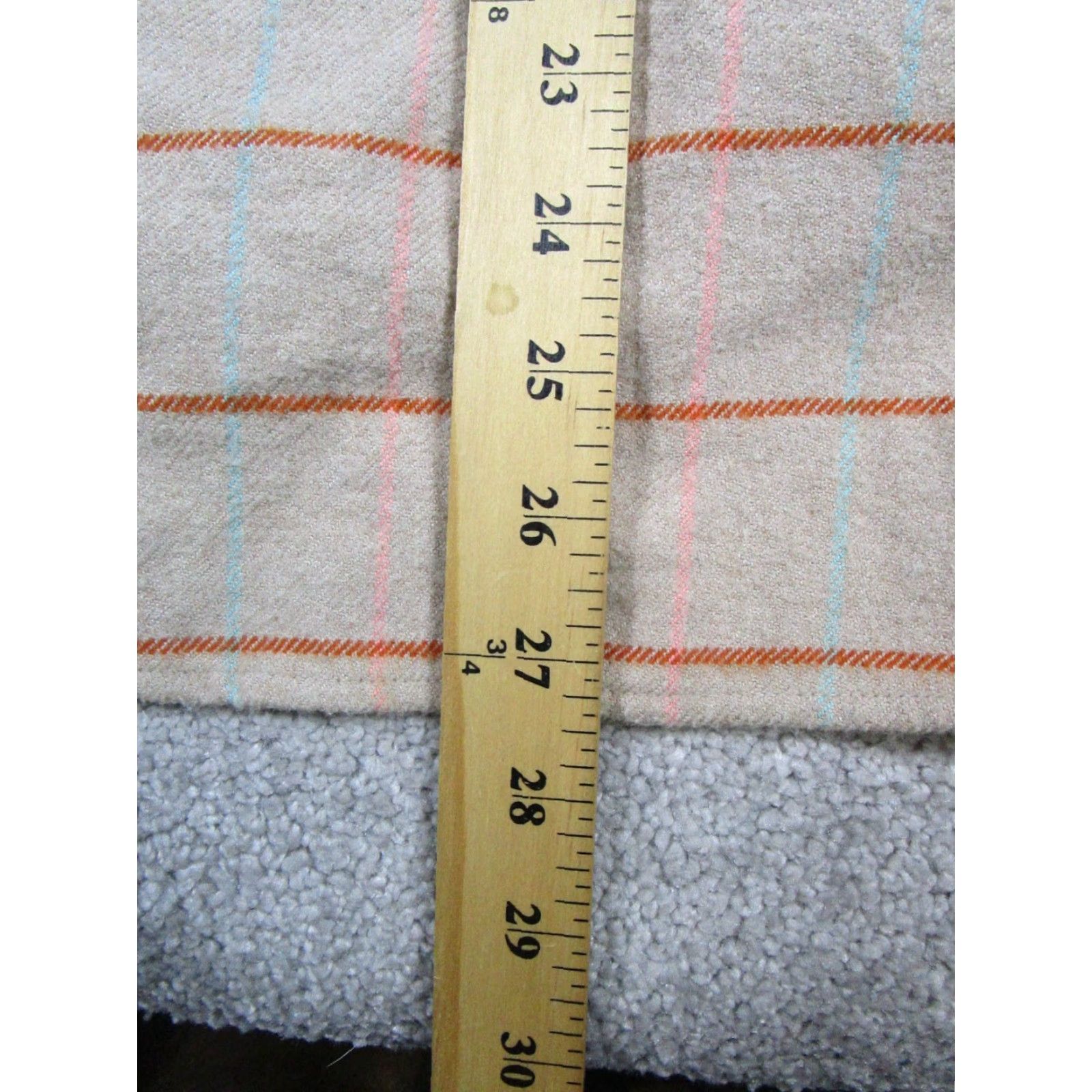 Madewell VINTAGE Madewell Women's shirt XS Plaid Cotton Button-up Long Sleeve Brown 90s Womens Size XXS / US 00 / IT 34 - 8 Thumbnail