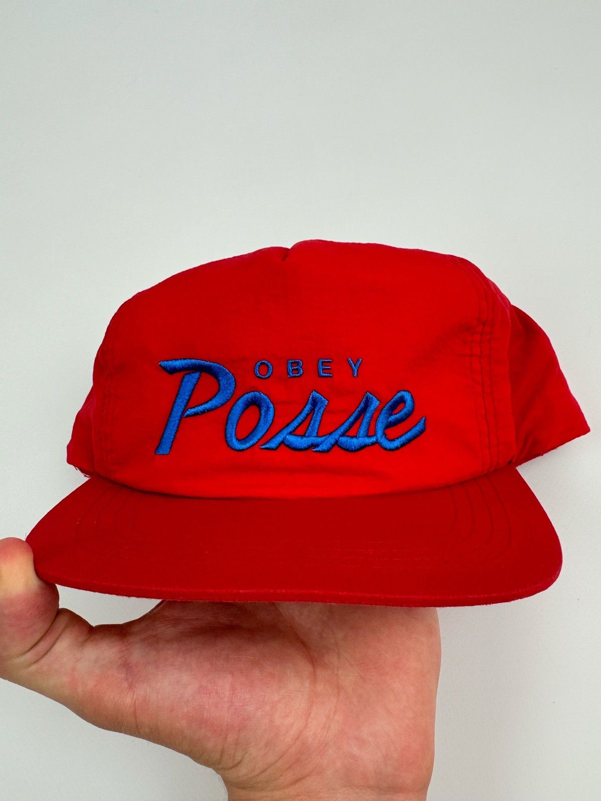 Obey Obey Posse Red Snap Back Cap Size ONE SIZE - 8 Thumbnail