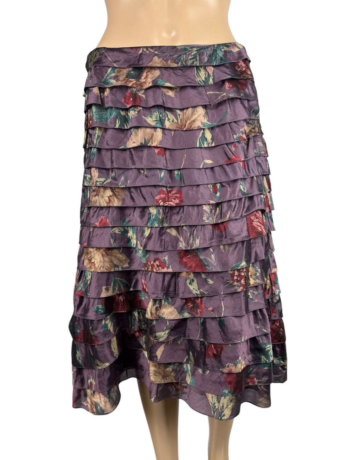Ralph Lauren Black Label Ralph Lauren Black Label Silk Skirt Pleated Knee Length 6 Size 28" / US 6 / IT 42 - 1 Thumbnail