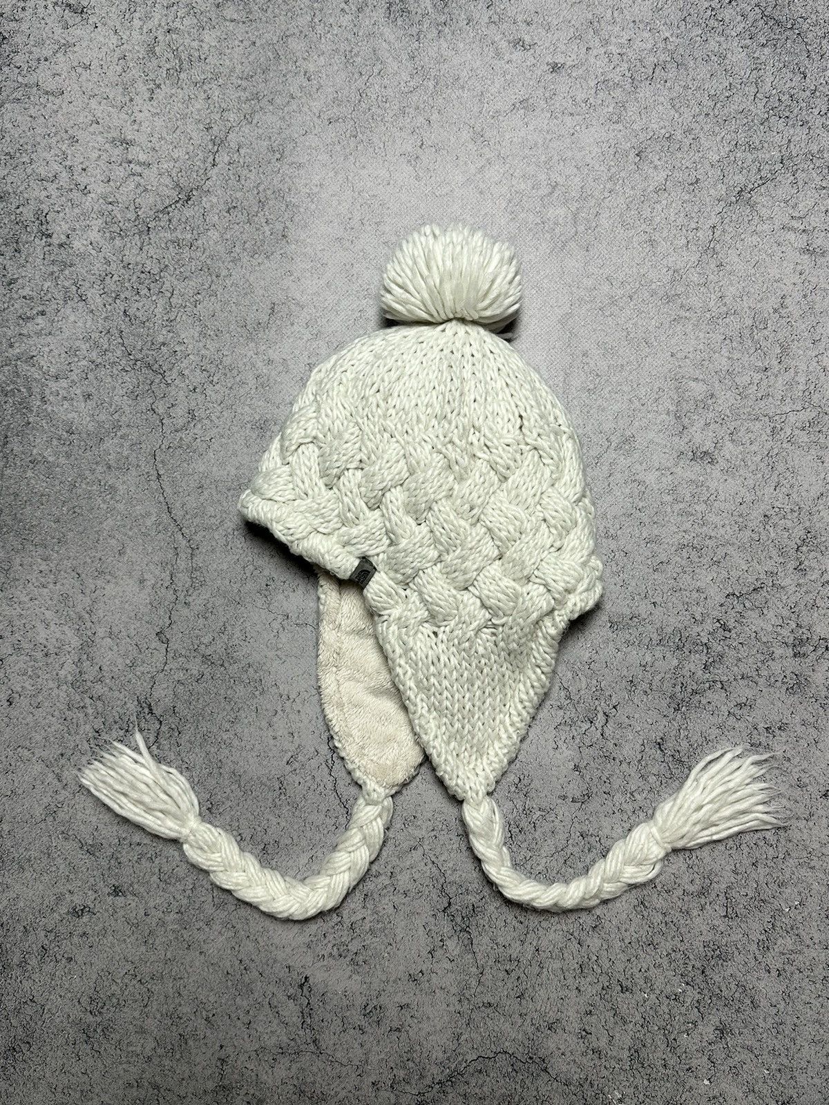 The North Face The North Face Earflap Knit Beanie Hat Ski Size ONE SIZE - 1 Thumbnail
