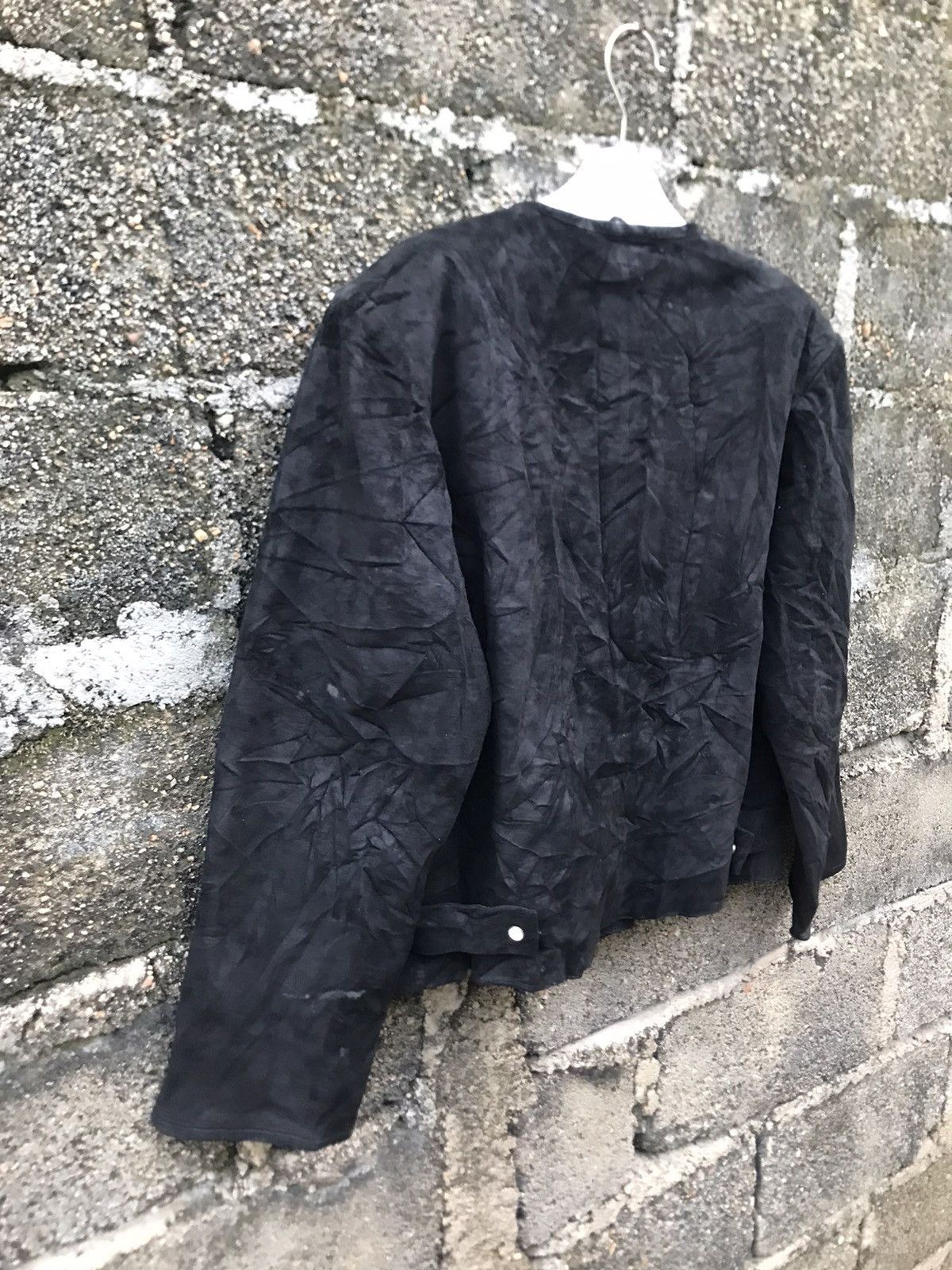 Genuine Leather ⚡️Vintage Passage Leather Snap Button Cropped Jacket Size M / US 6-8 / IT 42-44 - 12 Thumbnail