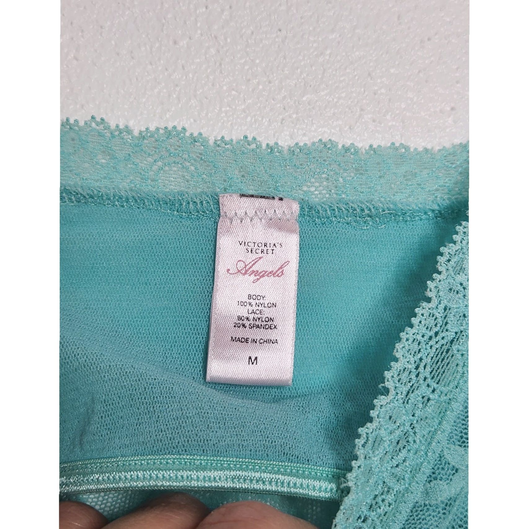 Victoria's Secret VINTAGE Victoria's Secret Blue Floral Flower Rose Lace Cami Tank Top Sheer Tank Adult M Women Blue Size M / US 6-8 / IT 42-44 - 6 Thumbnail
