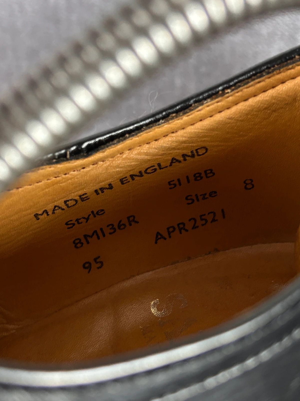 Designer × Sanders Sanders Made in England black formal shoes Size US 9.5 / EU 42-43 - 8 Thumbnail