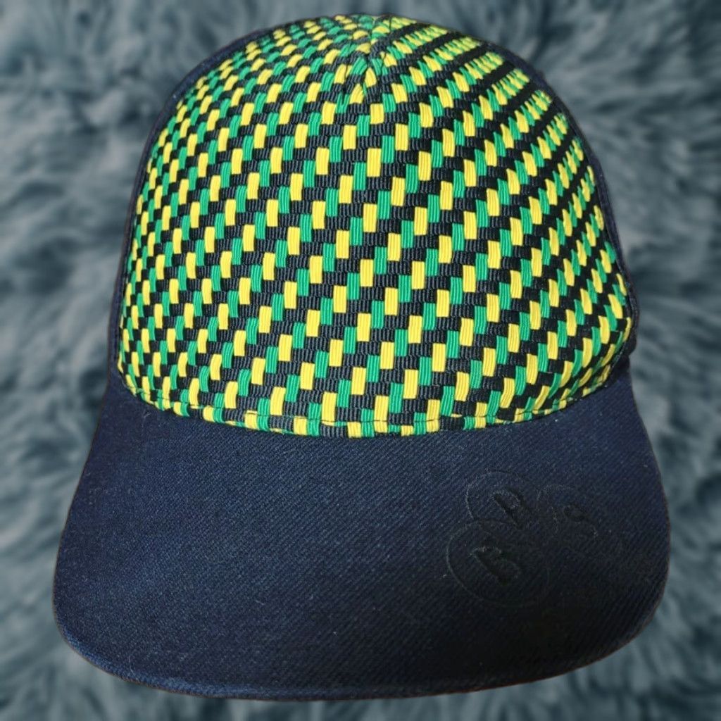 Nike Nike Baseball Cap Men 7 1/8 Black Nike Air Force 1 Blue Ribbon Sports Hat Check Pattern Sports Cap Slim Fit Size ONE SIZE - 1 Thumbnail