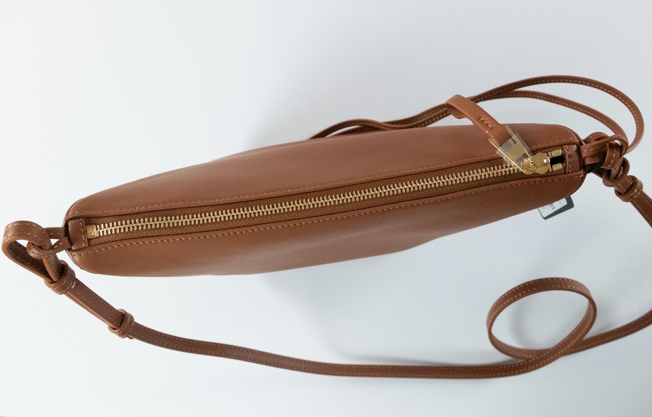 Loewe LOEWE Mini Hammock brown leather hobo shoulder bag Size ONE SIZE - 11 Thumbnail