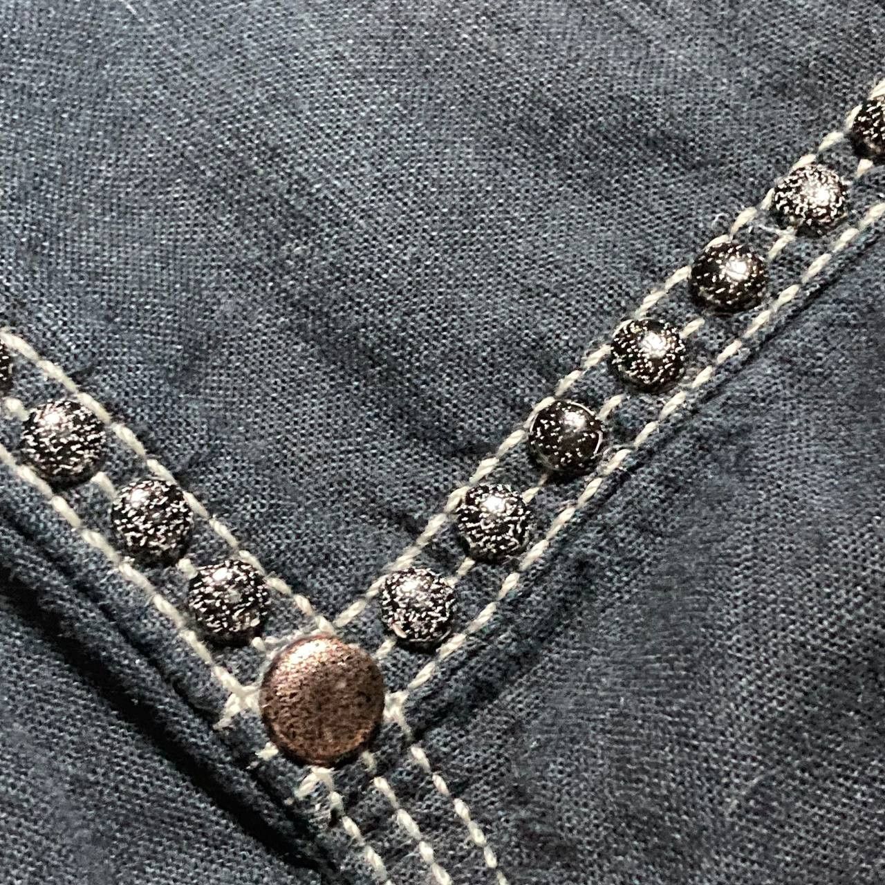 Harley Davidson Vintage Harley Davidson Button Western Cowboy Shirt Size US M / EU 48-50 / 2 - 8 Thumbnail