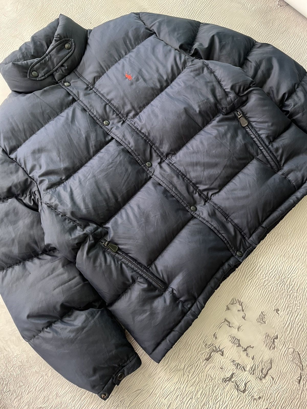 Polo Ralph Lauren Polo Ralph Lauren Puffer Jacket Vintage Streetwear Blue Size US L / EU 52-54 / 3 - 7 Thumbnail