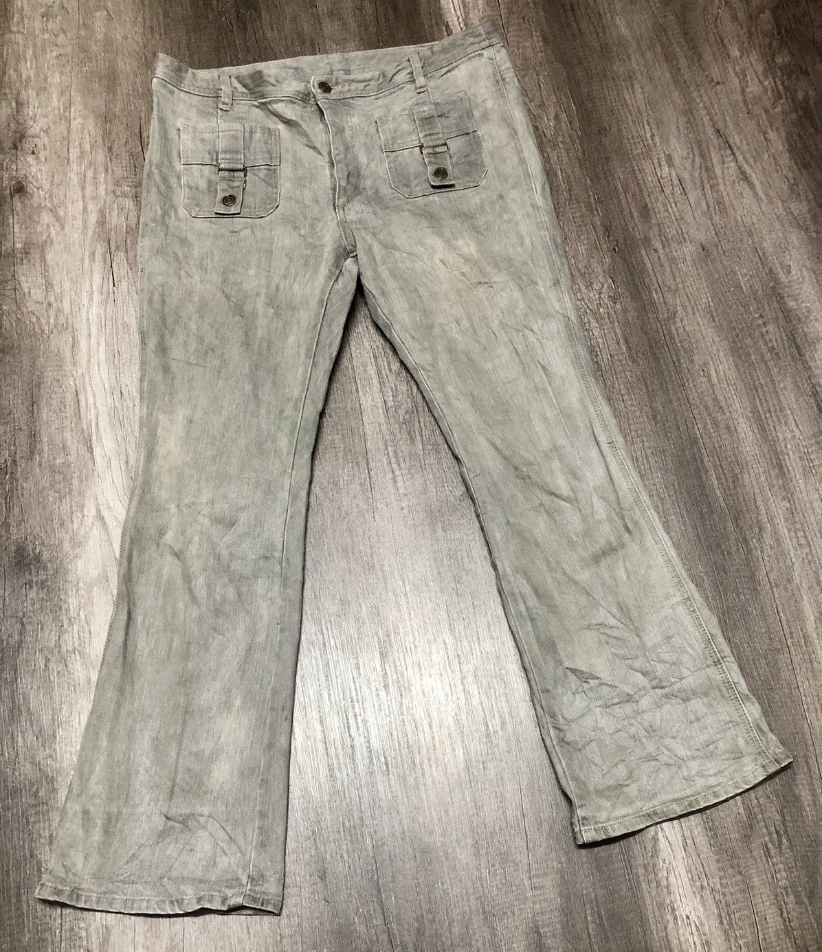 If Six Was Nine × Japanese Brand × Le Grande Bleu (L.G.B.) Vintage Bush Pant Denim Japanese Brand Unisex Size US 36 / EU 52 - 5 Thumbnail