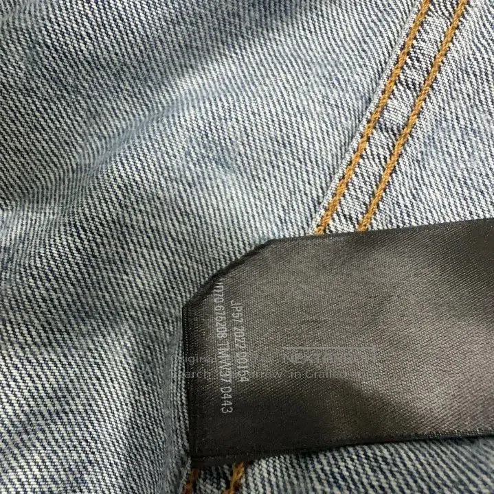 Balenciaga Balenciaga Logo Denim Jacket for Men and Women. Size US XS / EU 42 / 0 - 3 Thumbnail