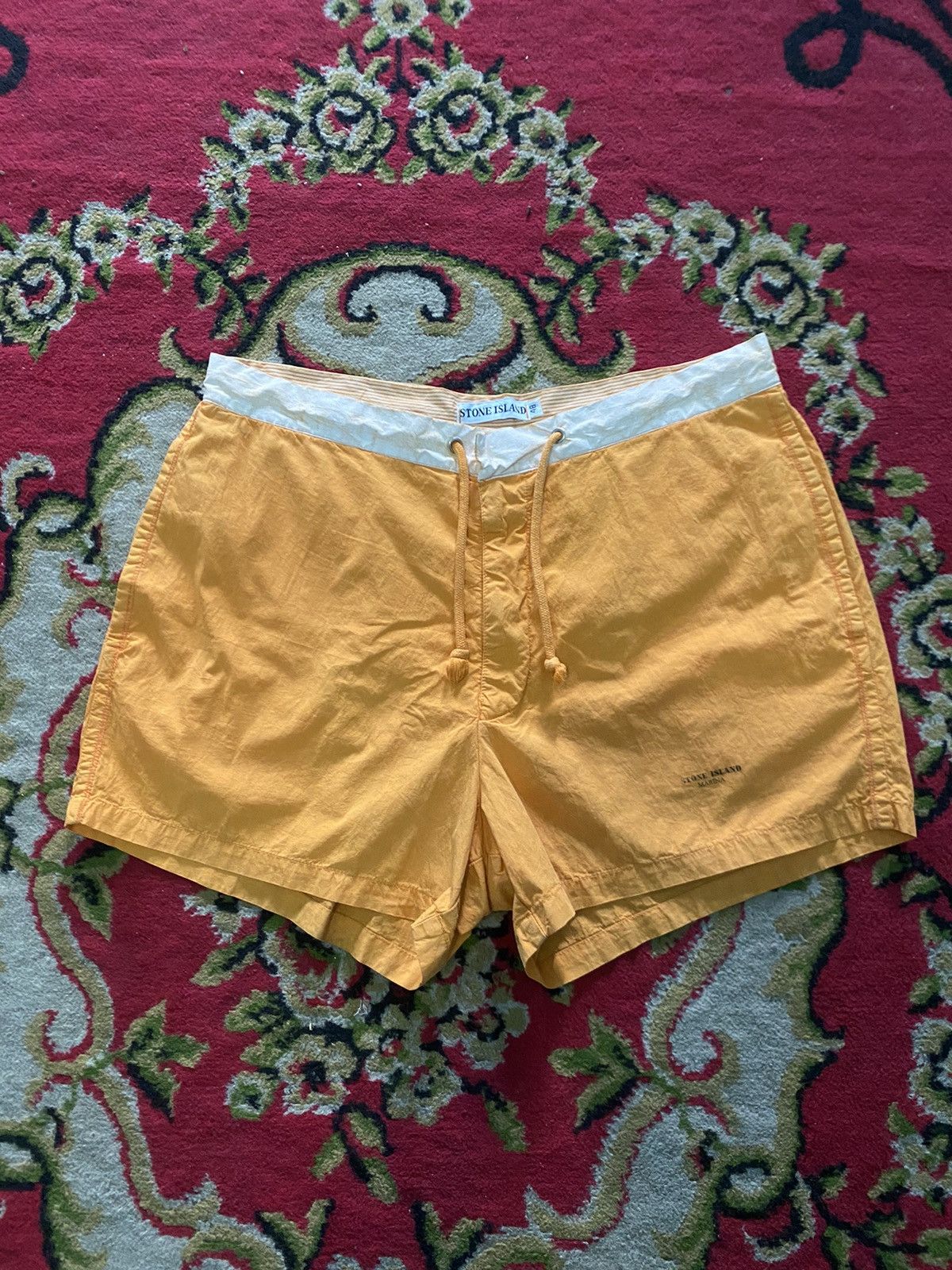 Stone Island Vintage stone island marina swim short 80’s Size US 32 / EU 48 - 1 Thumbnail