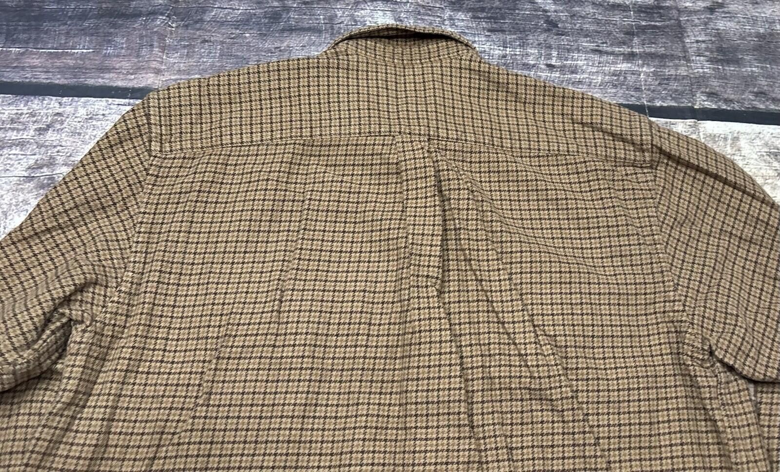 Banana Republic Y2K Banana Republic Flannel Shirt Mens L Cotton Wool 2002 Size US L / EU 52-54 / 3 - 6 Thumbnail