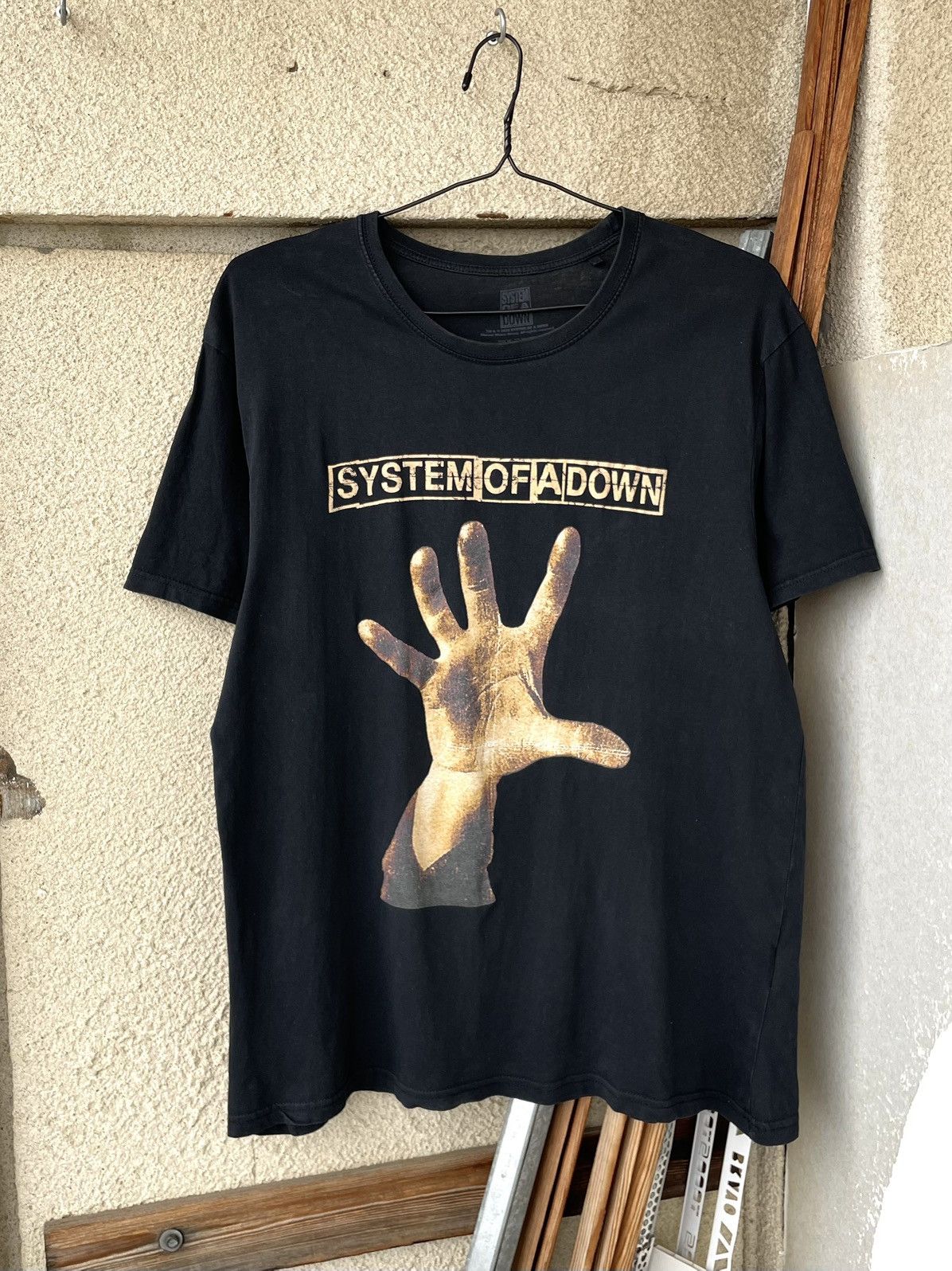 Band Tees System Of A Down SOAD Hand Vintage Style Y2K Band T-Shirt Size US L / EU 52-54 / 3 - 5 Thumbnail