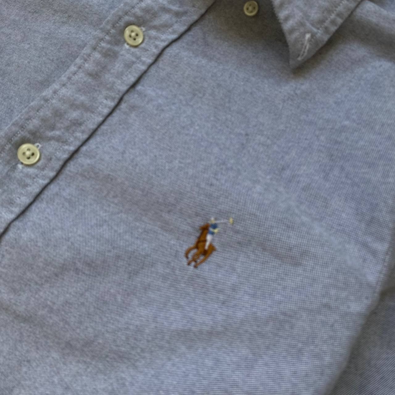 Polo Ralph Lauren × Streetwear × Vintage Vintage polo Ralph Lauren blue shirt button ups Size US XS / EU 42 / 0 - 3 Thumbnail