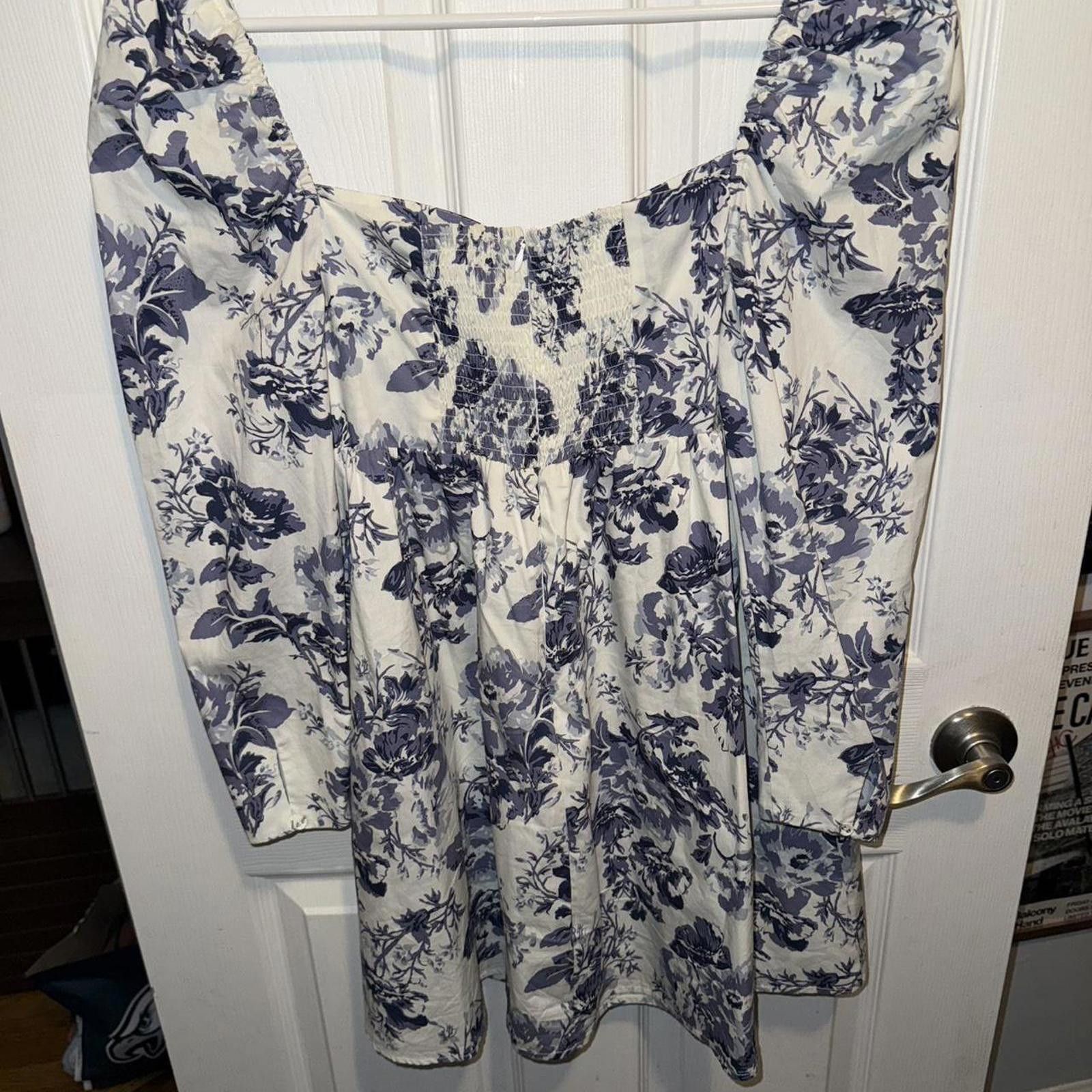 Other Kourt blue and white floral dress Size M / US 6-8 / IT 42-44 - 4 Thumbnail