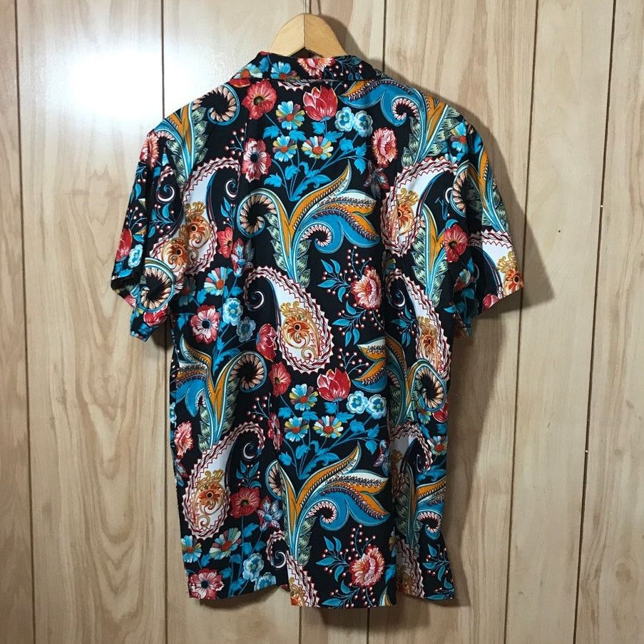 Other NWT Stylore Black Paisley Short Sleeve Men Shirt M Size US M / EU 48-50 / 2 - 2 Thumbnail