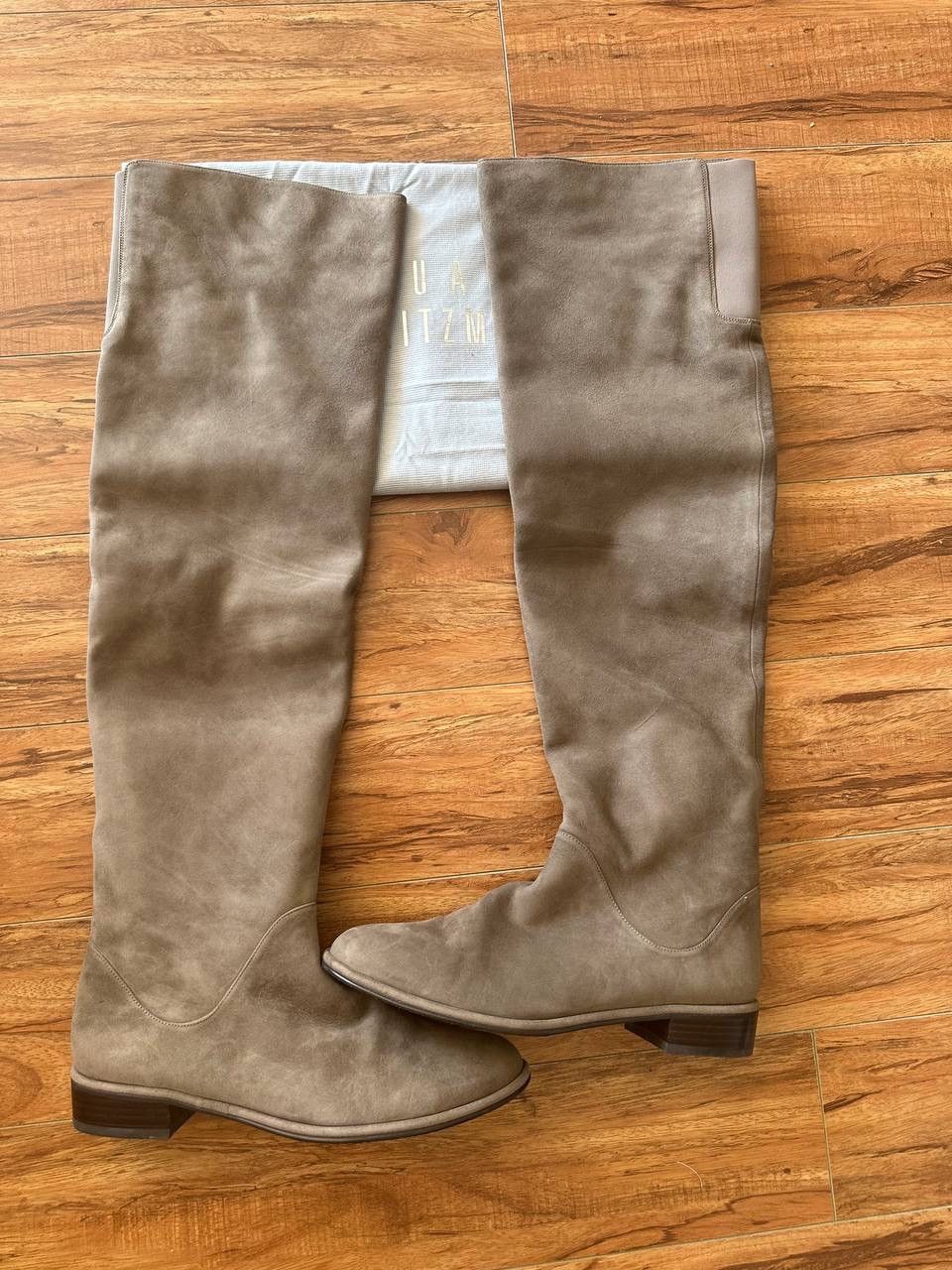 Stuart Weitzman Stuart Weitzman Suede Over the Knee Boots Size US 9 / IT 39 - 1 Thumbnail
